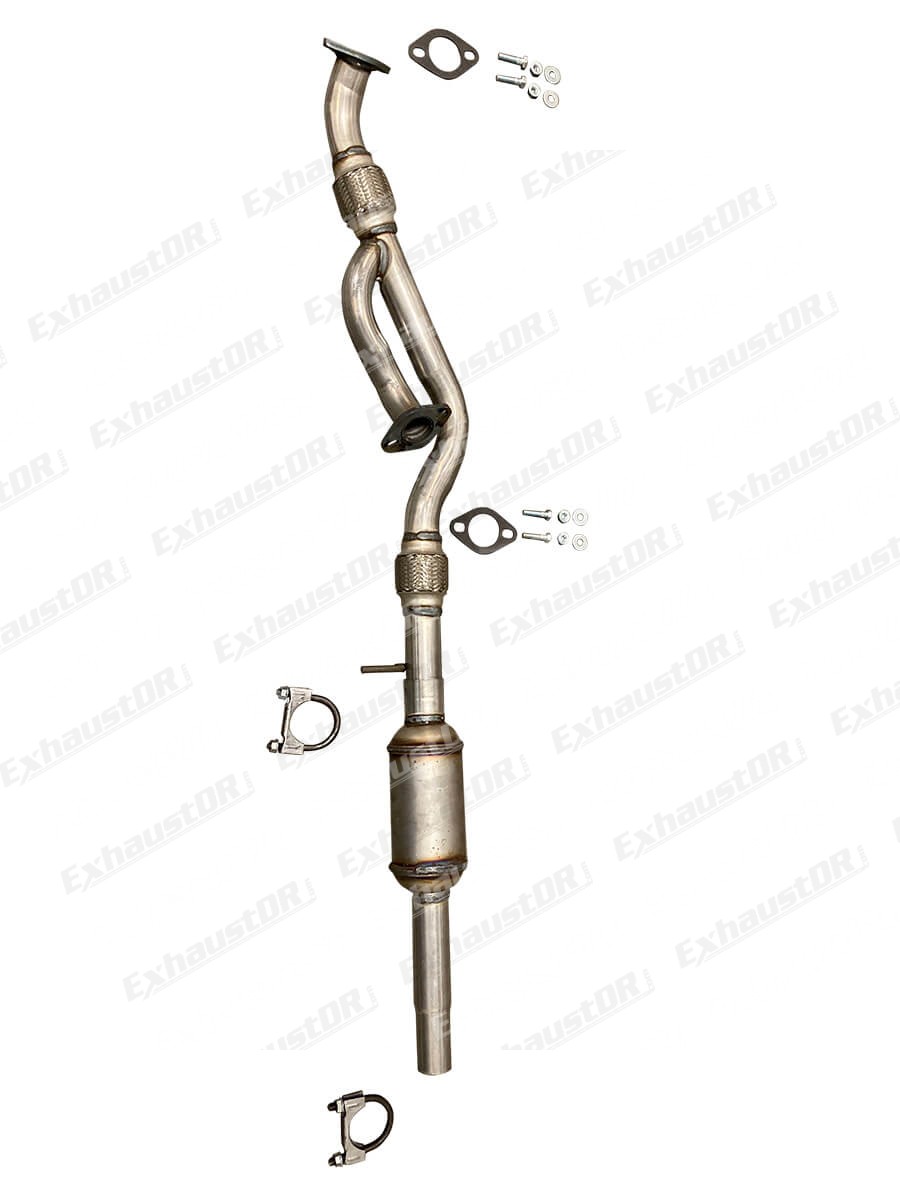 Resonator Pipe Muflfer Exhaust System Kit fits 2001-2006 Hyundai Elantra 2.0L 